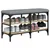 Produktbild 4 för Skobänk sonoma-ek 82x32x47 cm konstruerat trä