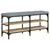 Produktbild 7 för Skobänk sonoma-ek 102x32x47 cm konstruerat trä