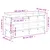 Produktbild 10 för Skobänk sonoma-ek 102x32x47 cm konstruerat trä