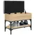 Produktbild 4 för Skobänk sonoma-ek 62x32x45 cm konstruerat trä