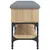 Produktbild 7 för Skobänk sonoma-ek 102x32x45 cm konstruerat trä