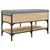 Produktbild 2 för Skobänk sonoma-ek 82x42x45 cm konstruerat trä