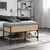 Produktbild 3 för Skobänk sonoma-ek 82x42x45 cm konstruerat trä