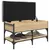 Produktbild 4 för Skobänk sonoma-ek 82x42x45 cm konstruerat trä