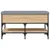 Produktbild 7 för Skobänk sonoma-ek 82x42x45 cm konstruerat trä