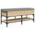 Produktbild 2 för Skobänk sonoma-ek 102x42x45 cm konstruerat trä