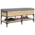 Produktbild 5 för Skobänk sonoma-ek 102x42x45 cm konstruerat trä