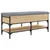 Produktbild 9 för Skobänk sonoma-ek 102x42x45 cm konstruerat trä