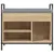 Produktbild 6 för Skobänk sonoma-ek 65,5x32x57,5 cm konstruerat trä