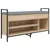 Produktbild 2 för Skobänk sonoma-ek 105,5x32x57,5 cm konstruerat trä