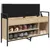 Produktbild 4 för Skobänk sonoma-ek 105,5x32x57,5 cm konstruerat trä