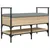 Produktbild 2 för Skobänk sonoma-ek 85,5x42x57,5 cm konstruerat trä