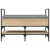 Produktbild 6 för Skobänk sonoma-ek 85,5x42x57,5 cm konstruerat trä