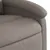 Produktbild 11 för Reclinerfåtölj med uppresningshjälp taupe tyg