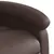 Produktbild 11 för Massagefåtölj med uppresningshjälp brun konstläder