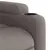 Produktbild 11 för Elektrisk reclinerfåtölj taupe tyg
