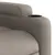 Produktbild 11 för Elektrisk massagefåtölj taupe tyg