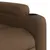Produktbild 11 för Reclinerfåtölj med uppresningshjälp brun tyg