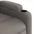 Produktbild 11 för Elektrisk massagefåtölj taupe tyg