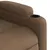 Produktbild 11 för Reclinerfåtölj med uppresningshjälp brun tyg