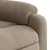 Produktbild 11 för Elektrisk massagefåtölj taupe mikrofibertyg 