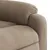 Produktbild 11 för Reclinerfåtölj med uppresningshjälp taupe mikrofibertyg