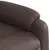 Produktbild 11 för Reclinerfåtölj med uppresningshjälp brun konstläder
