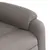 Produktbild 11 för Elektrisk reclinerfåtölj taupe tyg