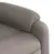Produktbild 11 för Massagefåtölj med uppresningshjälp taupe tyg
