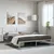 Produktbild 3 för Sängram med huvudgavel metall vit 193x203 cm