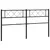 Produktbild 6 för Huvudgavel metall svart 193 cm