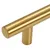 Produktbild 8 för Skåphandtag 10 st guld 128 mm rostfritt stål