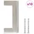 Produktbild 2 för Skåphandtag 10 st silver 64 mm rostfritt stål
