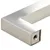 Produktbild 8 för Skåphandtag 10 st silver 128 mm rostfritt stål