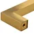 Produktbild 8 för Skåphandtag 5 st guld 480 mm rostfritt stål