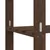 Produktbild 6 för Förvaringshylla 5 hyllplan brun 170x38x170 cm massiv furu
