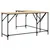 Produktbild 2 för Skrivbord sonoma-ek 149x149x75 cm konstruerat trä
