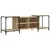 Produktbild 2 för Tv-bänk sonoma ek 153x37x50 cm konstruerat trä