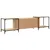 Produktbild 6 för Tv-bänk sonoma ek 203x37x50 cm konstruerat trä