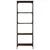 Produktbild 4 för Bokhylla 5 hyllplan rökig ek 59x35x171 cm konstruerat trä