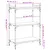 Produktbild 9 för Bokhylla 3 hyllplan sonoma-ek 60x30x86 cm konstruerat trä