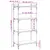 Produktbild 9 för Bokhylla 4 hyllplan rökfärgad ek 60x30x120 cm konstruerat trä