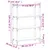 Produktbild 9 för Bokhylla 4 hyllplan sonoma-ek 80x30x120 cm konstruerat trä