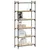 Produktbild 3 för Bokhylla 6 hyllplan sonoma-ek 80x30x188 cm konstruerat trä