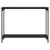 Produktbild 4 för Avlastningsbord svart 101x30,5x75 cm konstruerat trä