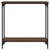 Produktbild 4 för Avlastningsbord brun ek 75x30,5x75 cm konstruerat trä
