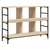 Produktbild 6 för Skänk sonoma-ek 102x32x73,5 cm konstruerat trä