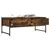 Produktbild 4 för Soffbord rökfärgad ek 101x49x39,5 cm konstruerat trä