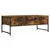 Produktbild 8 för Soffbord rökfärgad ek 101x49x39,5 cm konstruerat trä