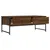 Produktbild 5 för Soffbord brun ek 101x49x39,5 cm konstruerat trä